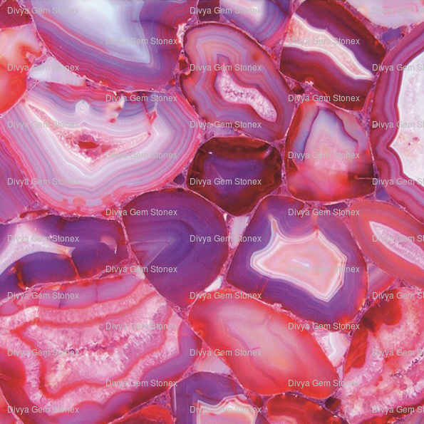 Polished Pink Agate Slab, Feature : Attractive Look, Durable, Easy To Fit, Shiny Look