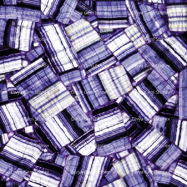 Rectangular Purple Fluorite Slab