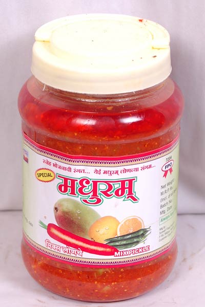 Madhuram Mango Pickle, Mix Pickle
