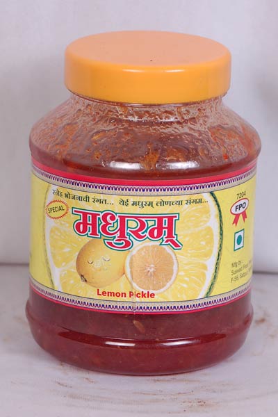 Mango Pickle, Lemon Pickle