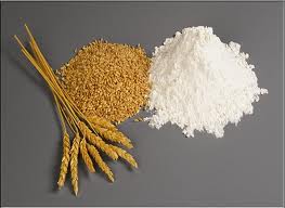 White and Brown Wheat Flour Mill,.,.