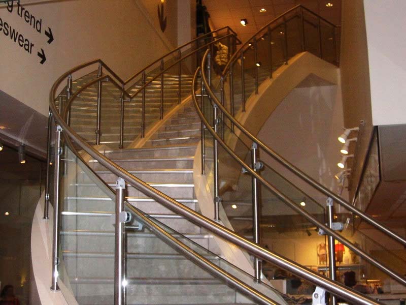 Stainless Steel Glass Railing