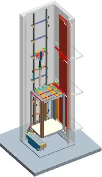 hydraulic lift shaft