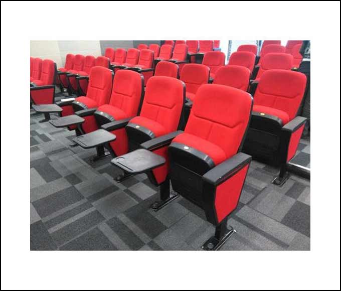 Polished Moulded PU Foam Modern Auditorium Chair, Feature : Durable, Good Quality