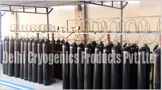 Color Coated Brass Oxygen Filling manifold, for Hospital, Industrial, Voltage : 220 V, 380 V