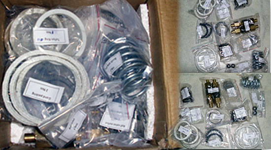 Spare Parts for Oxygen Plant