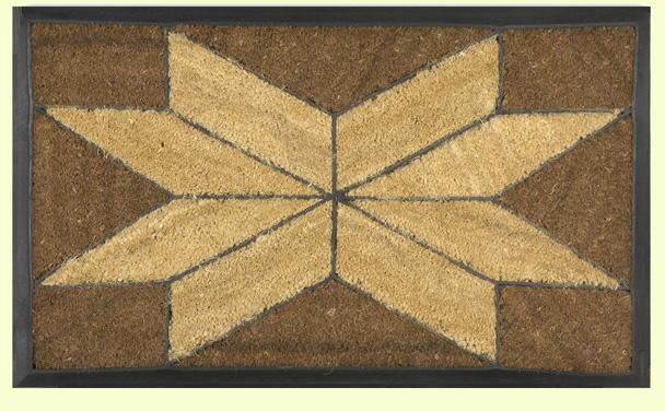 Rubber Inlay Coir Inesrt Mats