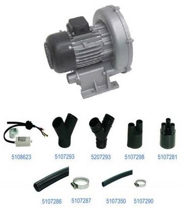 Pressure Blower, Voltage : 3 x 380-440/ 3 x 230 1 x 230 V