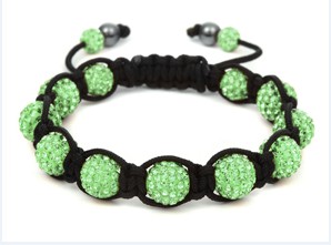 Aggregate more than 88 green shamballa bracelet