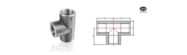 Butt Weld Equal Tee