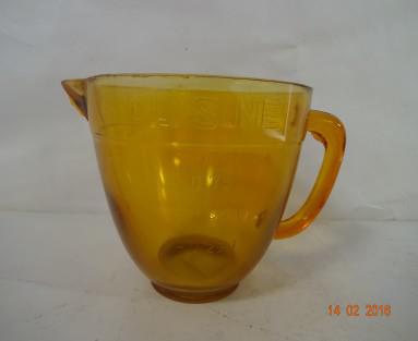 Glass Tea Cup GIN 1412, Color : Yellow