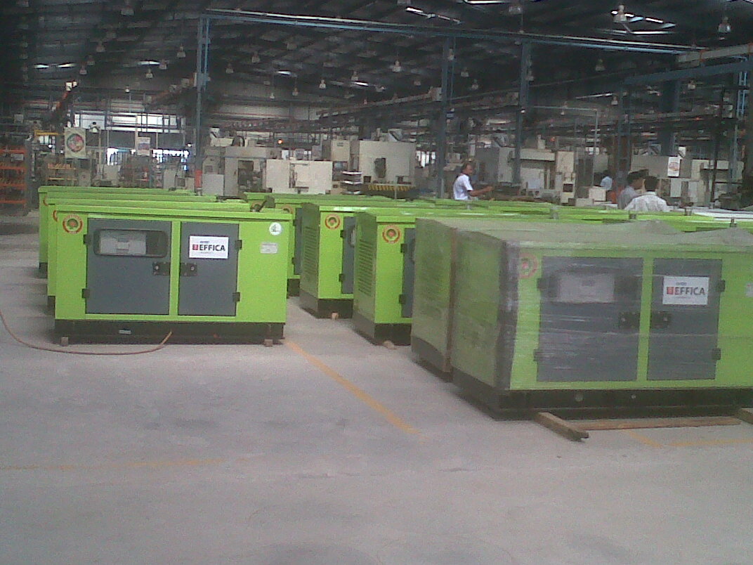 20 Kva Gas Generator, Color : Green