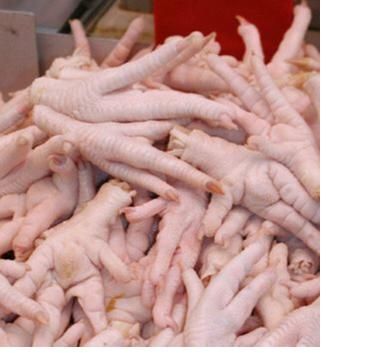 frozen chicken feet