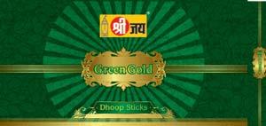 Green Gold  Incense Dhoop Sticks