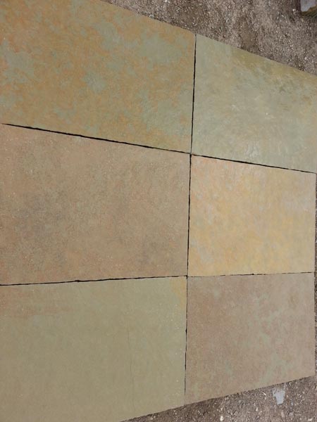 Both Side Natural Kota Brown Stone