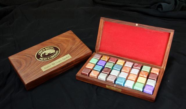 Executive Sheesham Box with Premium Chocolates-400gm