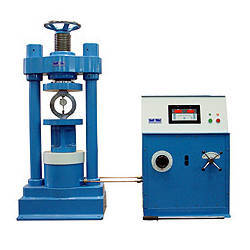 Cube compression testing machine