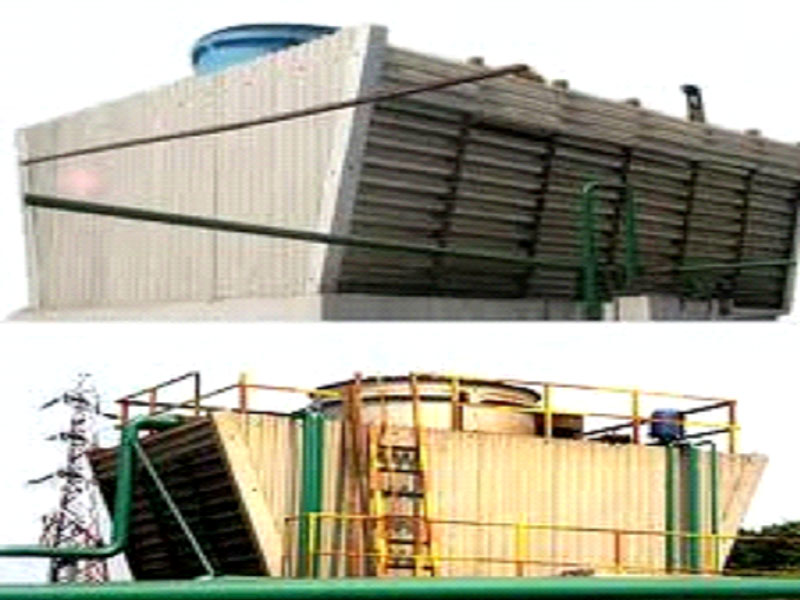 Electric Automatic Wooden Cooling Tower, for Air Compressors, D.G. Sets, Plastic Molding Machines