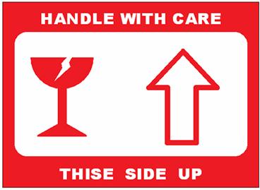 Handle Care Stickers