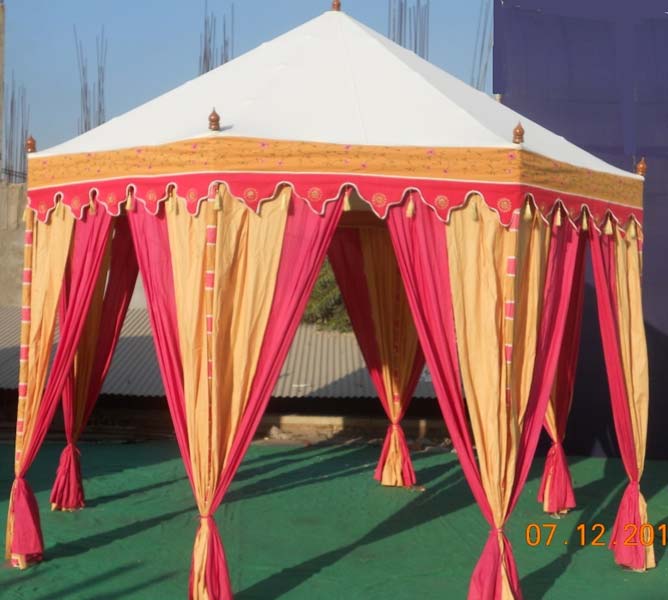 Pavilion - Creme ( Octagonal Tent)