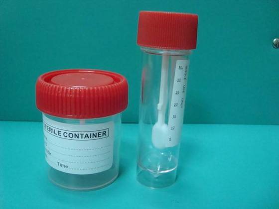 Urine culture bottle