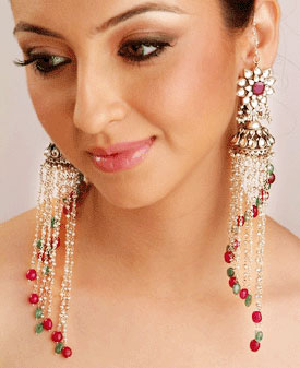 Kundan Earrings - (ker-28)