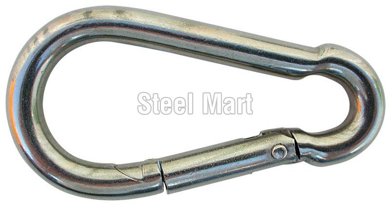 Steel Snap Hooks, Size : 4mm to 200mm, 6mm to 100mm