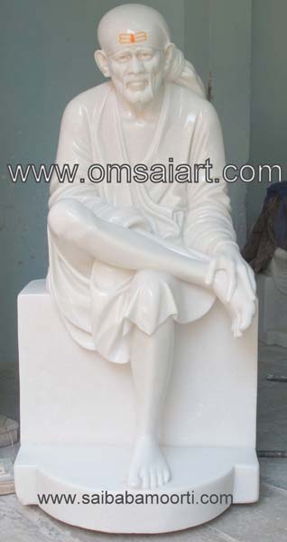 MARBLE SAI BABA STATUE