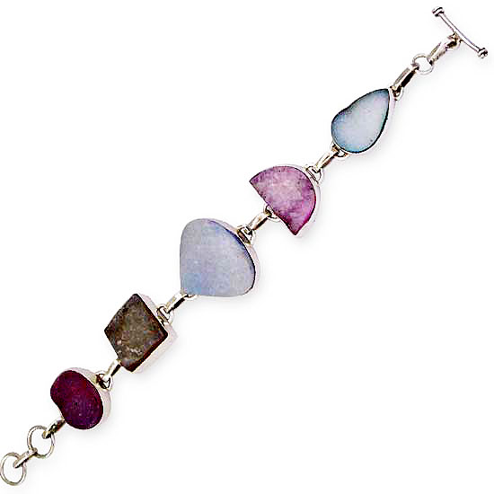 Silver Gemstone Bracelet-01