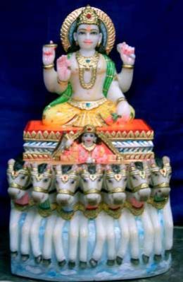Surya Bhagwan Dev Statue - 10