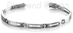 Platinum Diamond Bracelet - MGBR00071