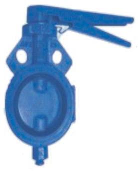 Cast Iron Wafer Type Butterfly Valve Ss Disc