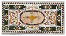 Marble Inlay Table Tops MIT-024