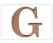 Wooden Letters WD-005
