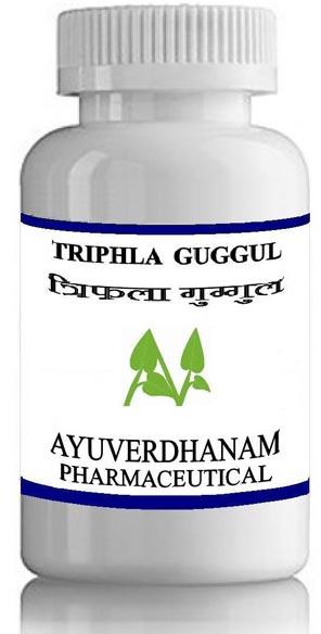 Triphla Guggul, Packaging Size : 60 Tab., 120 Tab.