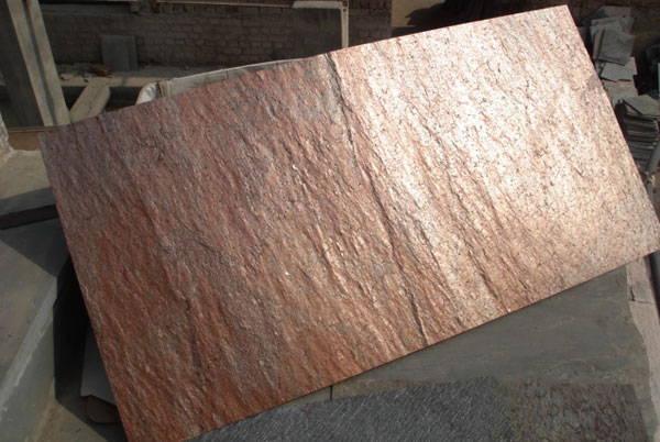 Copper Paper Thin Slate Veneer