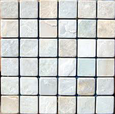 Himachal White Slate Mosaic