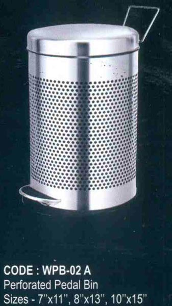 Perforated Pedal Waste Bins