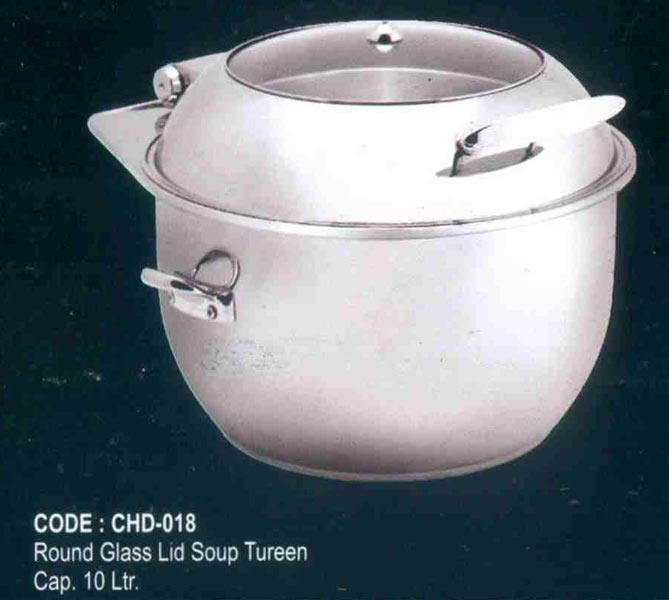 Stainless Steel Soup Tureen