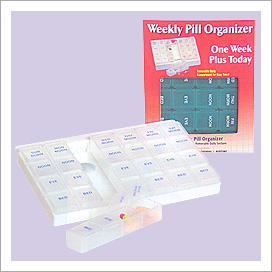 WEEKLY PILL ORGANIZER