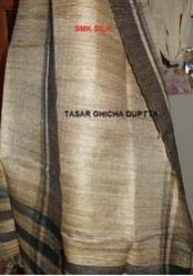 Tassar silk ghicha silk dupatta