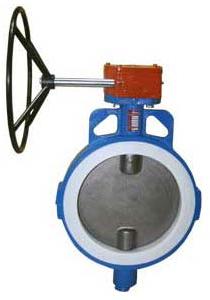 Carbon Steeel Butterfly Valve PTFE Lined, for Gas Fitting, Oil Fitting, Water Fitting, Size : 2inch