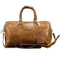 Leather duffle bags, Gender : Unisex