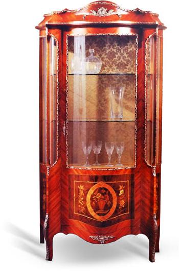 Buy French Reproduction Glass Display Cabinet From Mobilusso