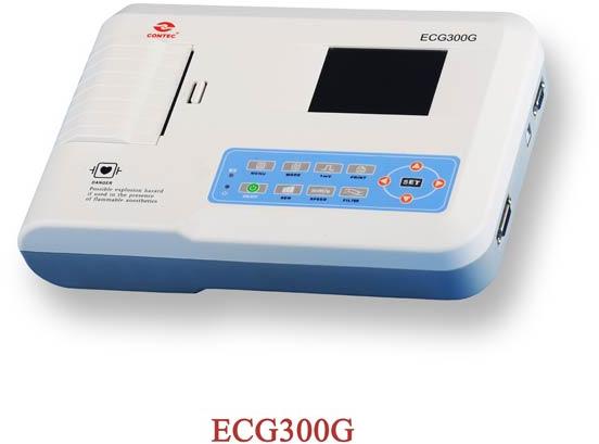 Contec Three Channel Ecg Machine