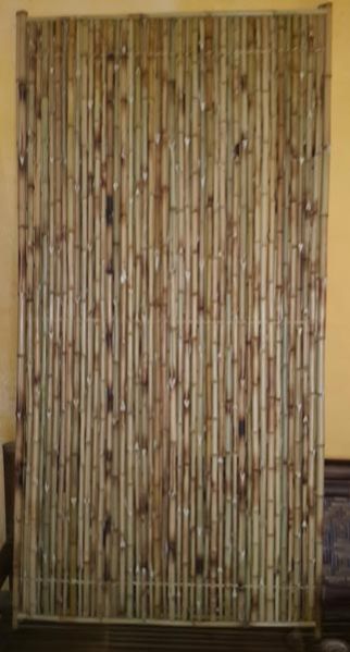 Bamboo Iron Screen