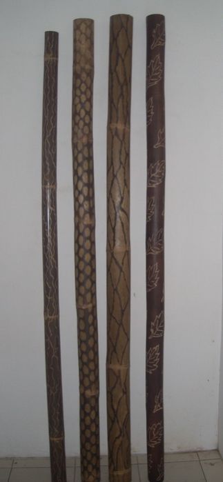 Decorative Bamboo Poles