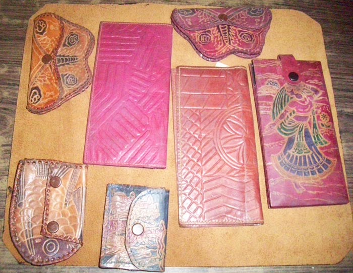 Ladies Leather Clutch Purses