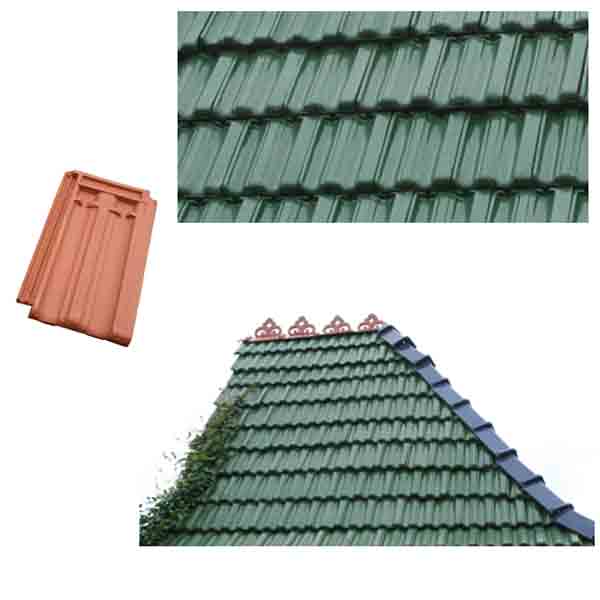 Double Roman Clay Roof Tiles