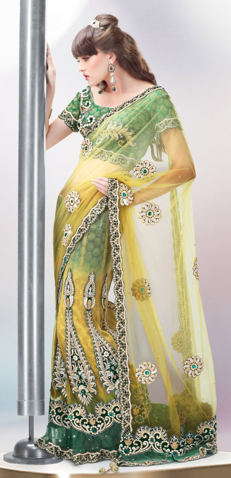 GoodIndianSuppliers Bridal Saree, Bridal Lehenga